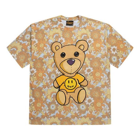 

Футболка Drew House Vintage Theodore T-shirt 'Vintage Floral', желтый
