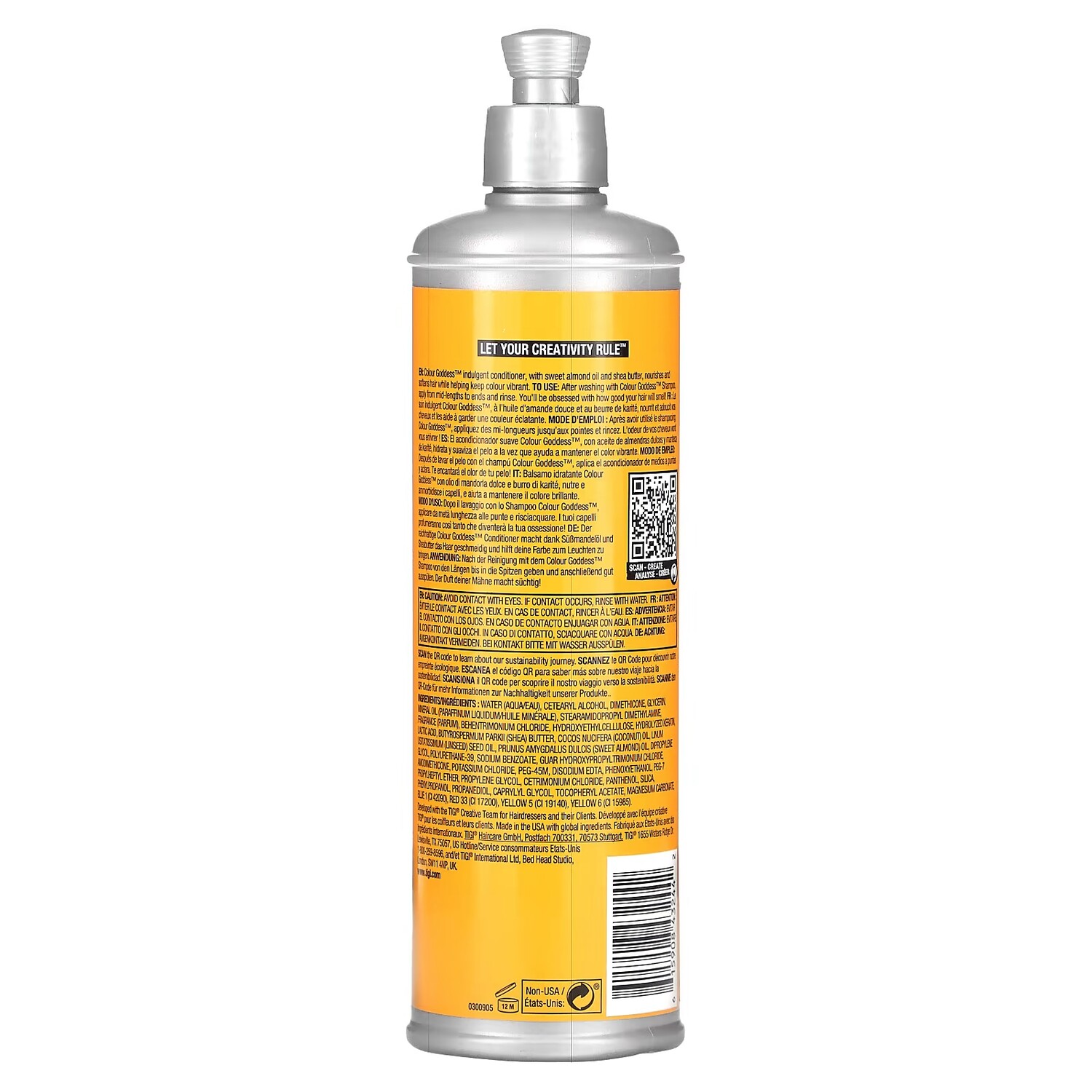 TIGI Bed Head Color Goddess Кондиционер с маслом для окрашенных волос, 13, 53 жидких унции (400 мл) — фото 2