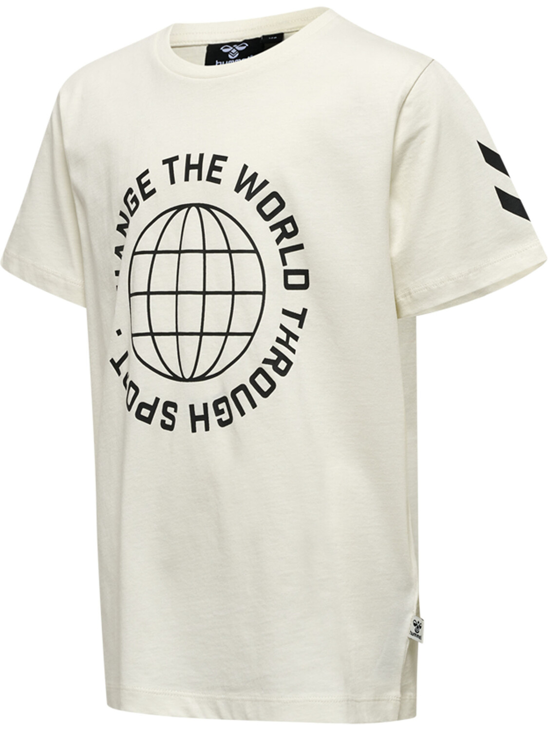 Футболка Hummel S/S Hmlglobal S/S, цвет MARSHMALLOW — фото 4