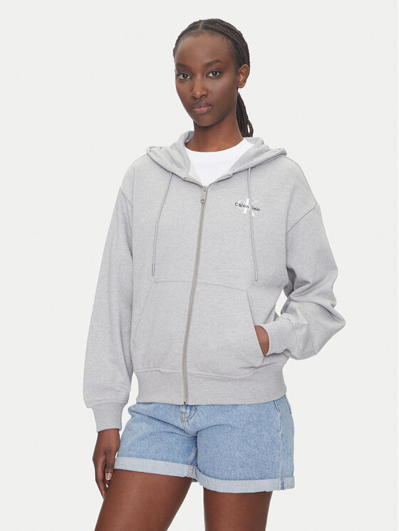 

Толстовка обычного кроя Monologo LV047B270G Calvin Klein Jeans, серый