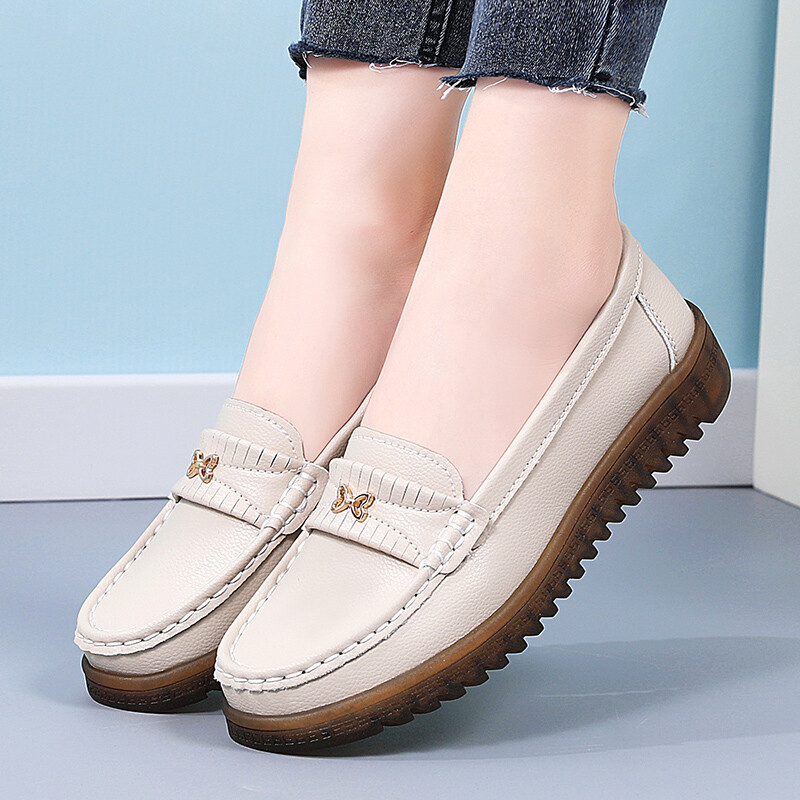 Туфли женские повседневные Women's Casual Shoes Women's Reivantix, бежевый — фото 3