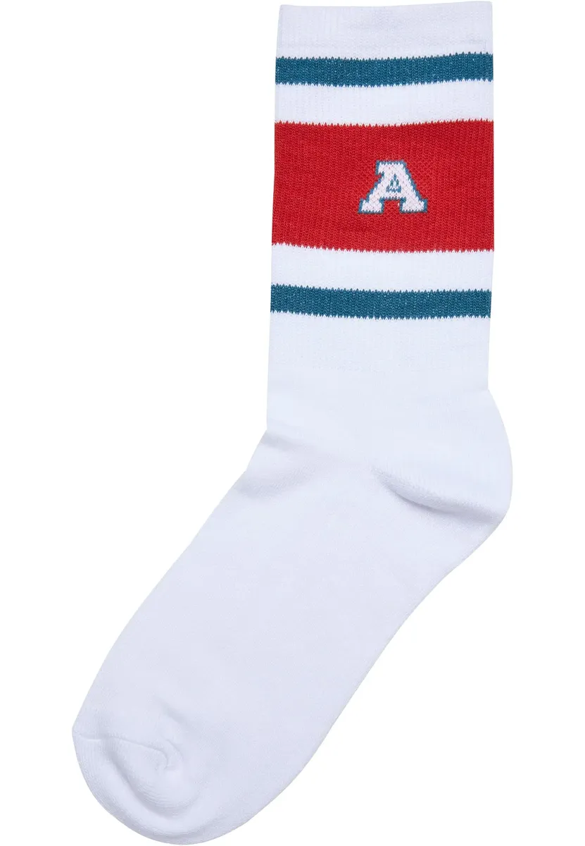 

Базовые носки URBAN CLASSICS " Urban Classics Unisex College Team Socks" (1 пара), цвет Bottlegreen/Hugered/White