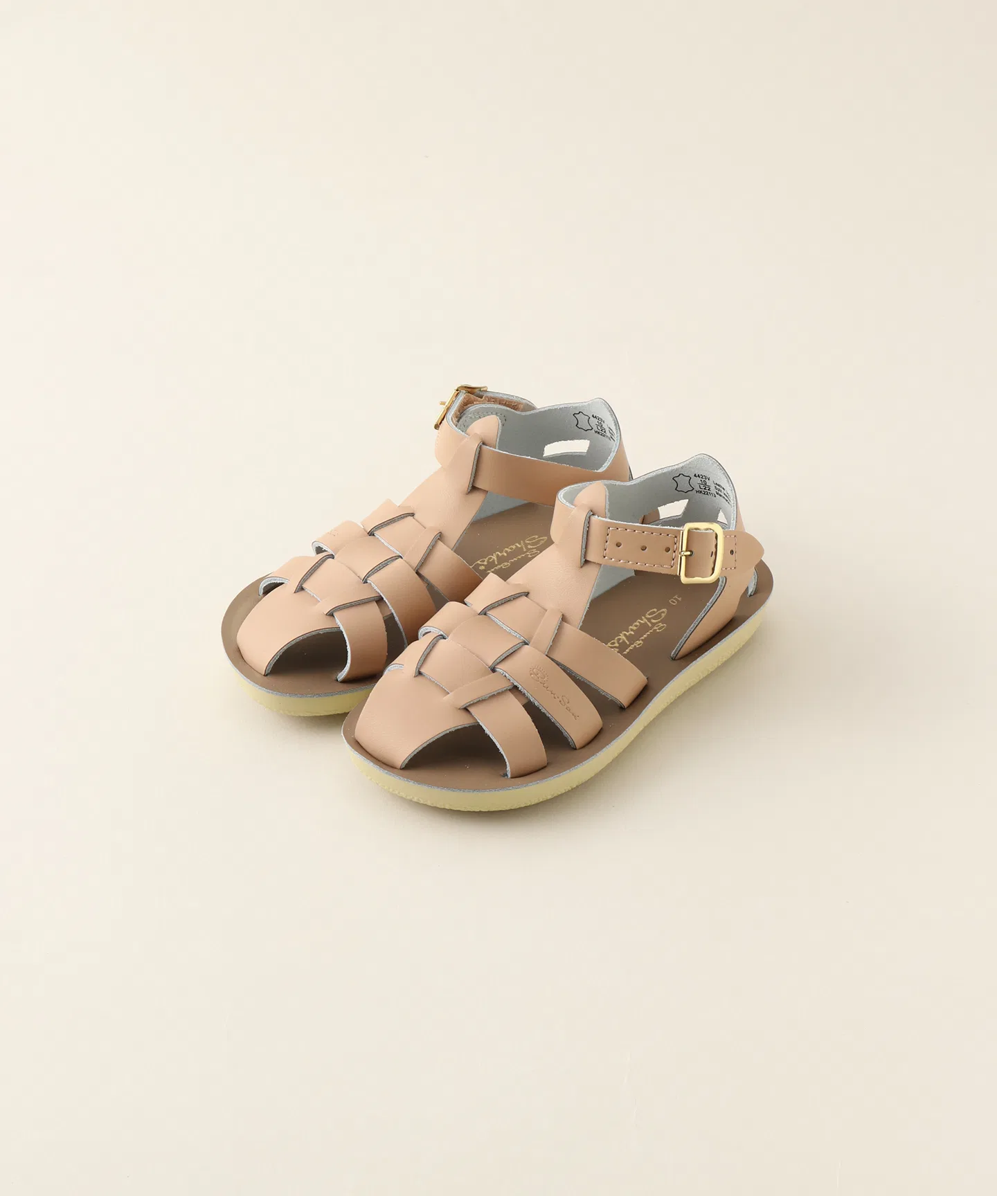 Детские сандалии SALT WATER Shark IENA ENFANT бежевые