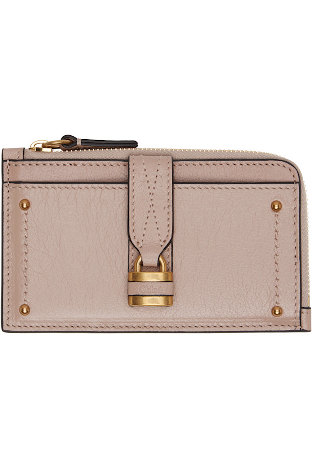 

Chloé Небольшой розовый держатель для карт Паддингтон