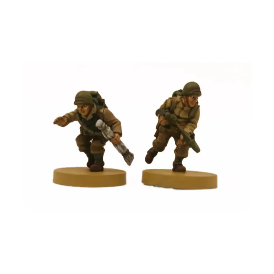 

Десантный отряд США в день «Д» — огнеметная группа, WWII - United States (28mm) (Trenchworx)