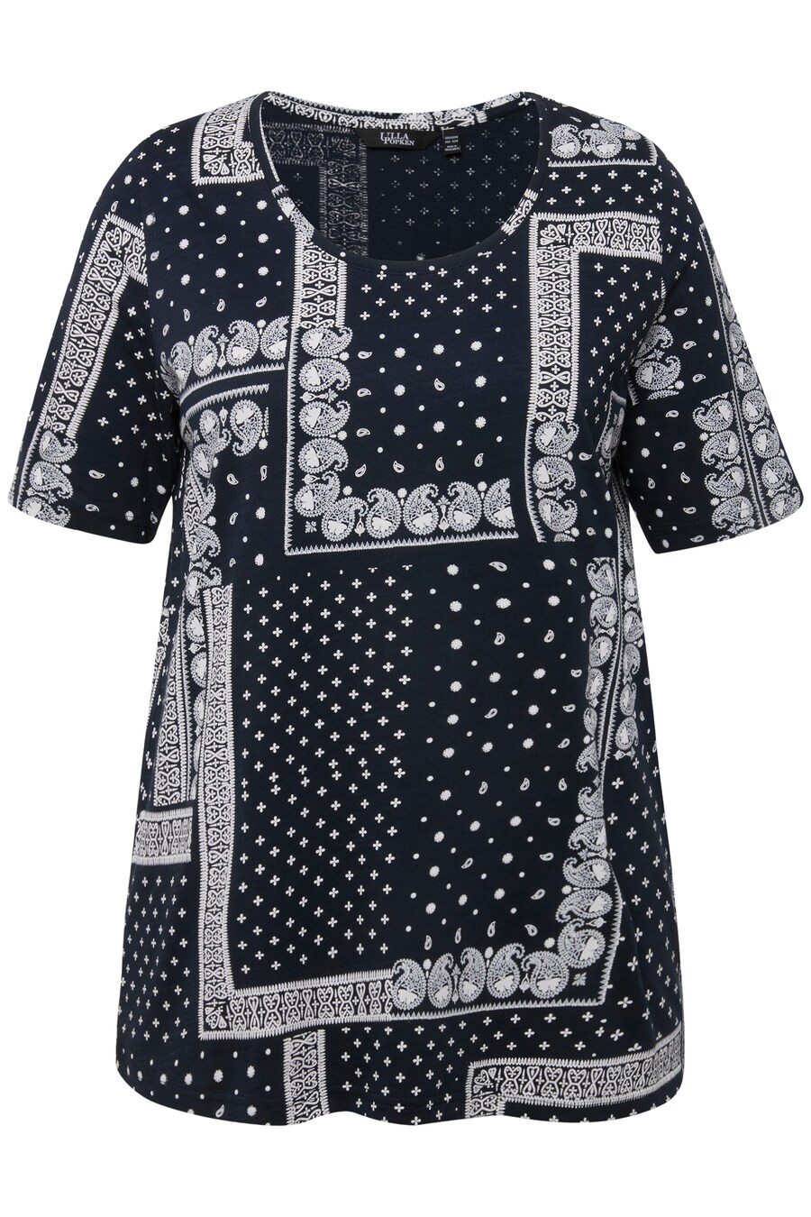 

Футболка Ulla Popken Shirt, морской синий