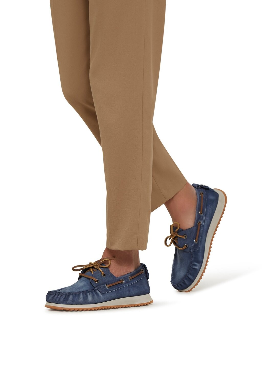 

Топсайдеры HULL Voile Blanche, цвет blau