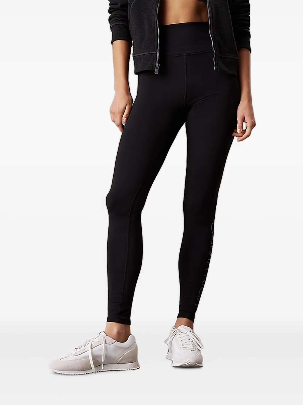 

Легинсы с логотипом Calvin Klein, черный