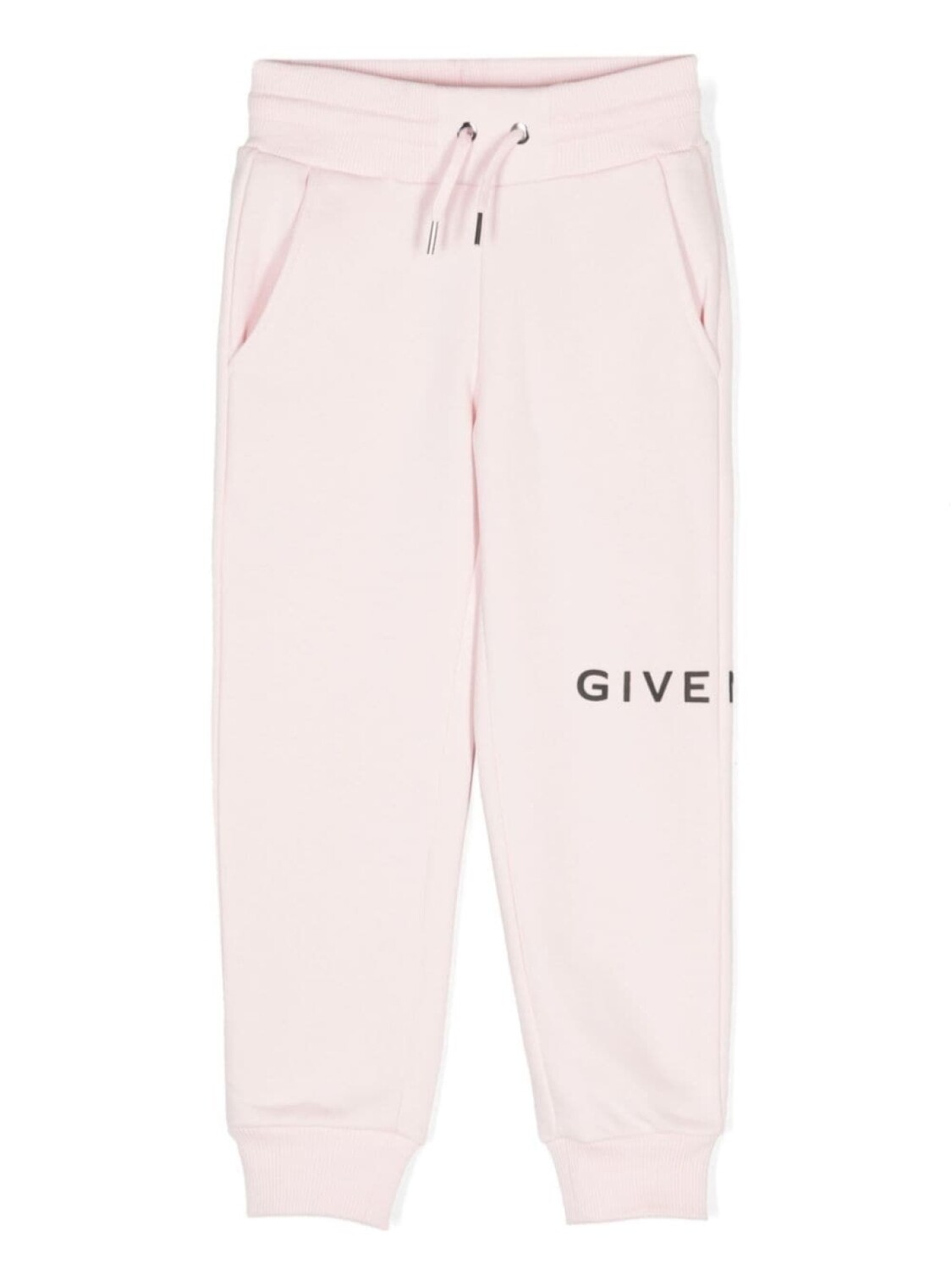 

Givenchy Kids хлопковые спортивные брюки с логотипом, розовый