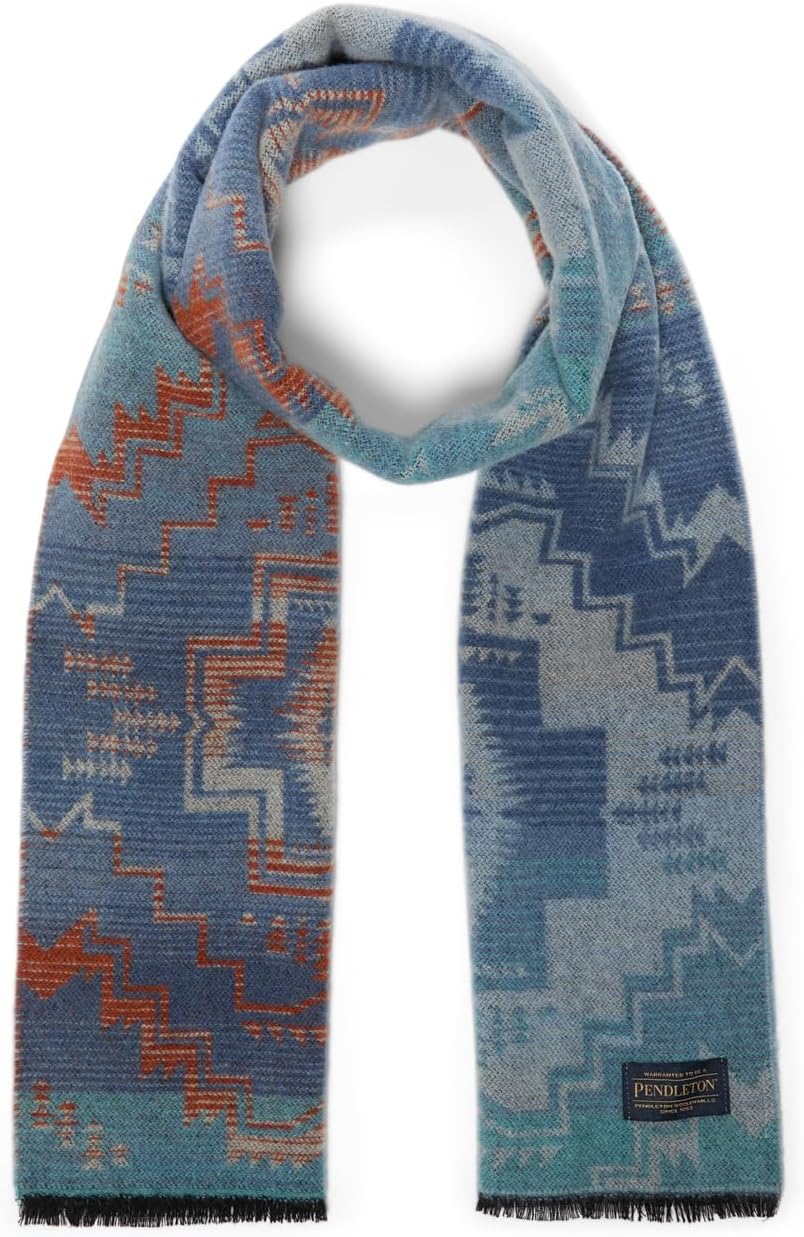 

Шарф Pendleton Unisex Jacquard Scarf, Harding Star Dusk