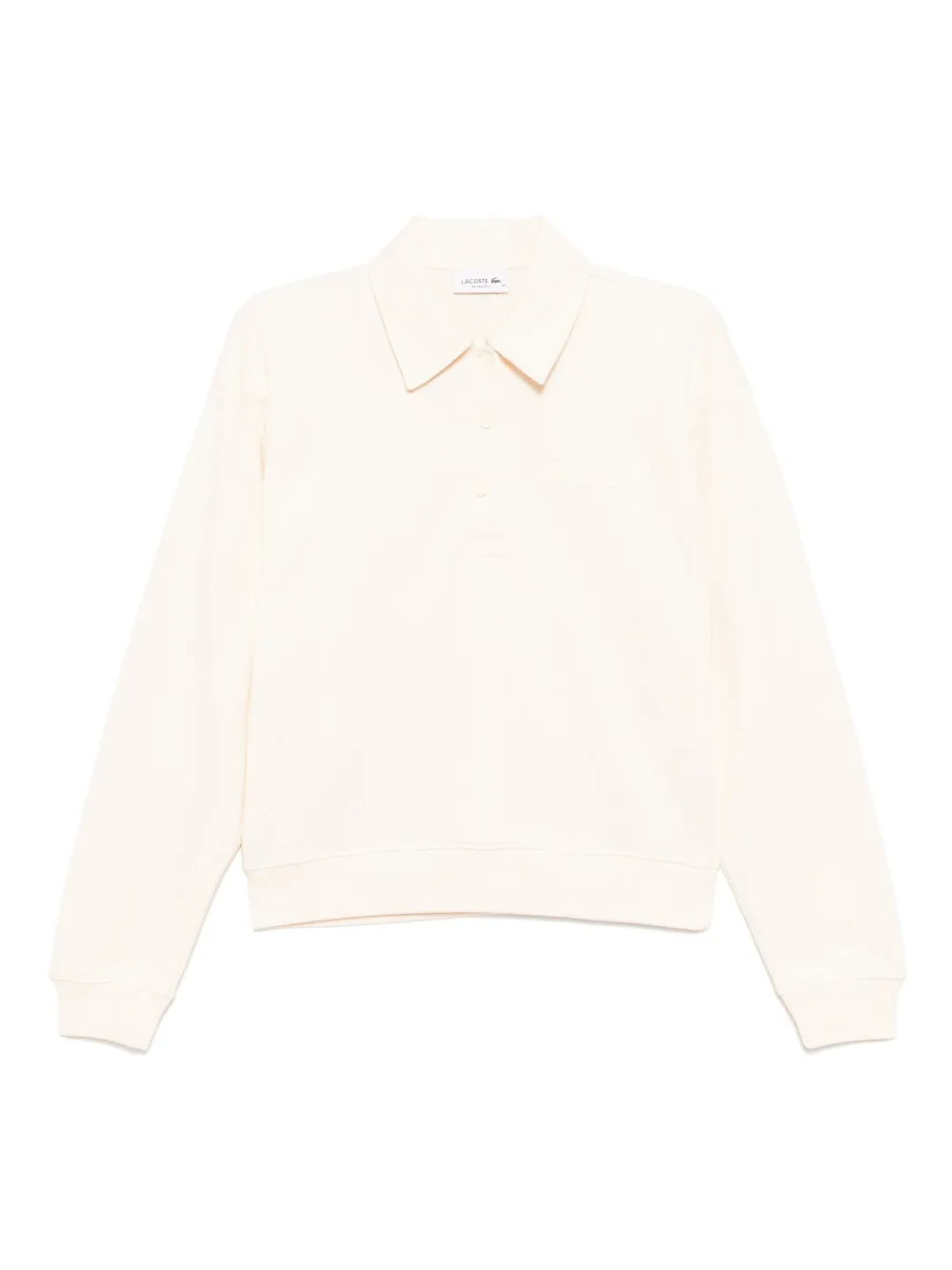 

Хлопковая толстовка Lacoste, нейтральный