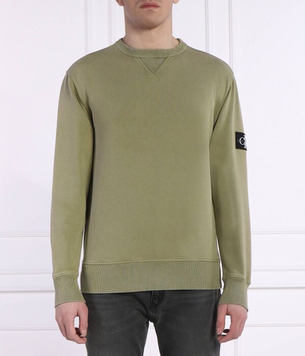 

Свитер Regular fit Calvin Klein Jeans, зеленый