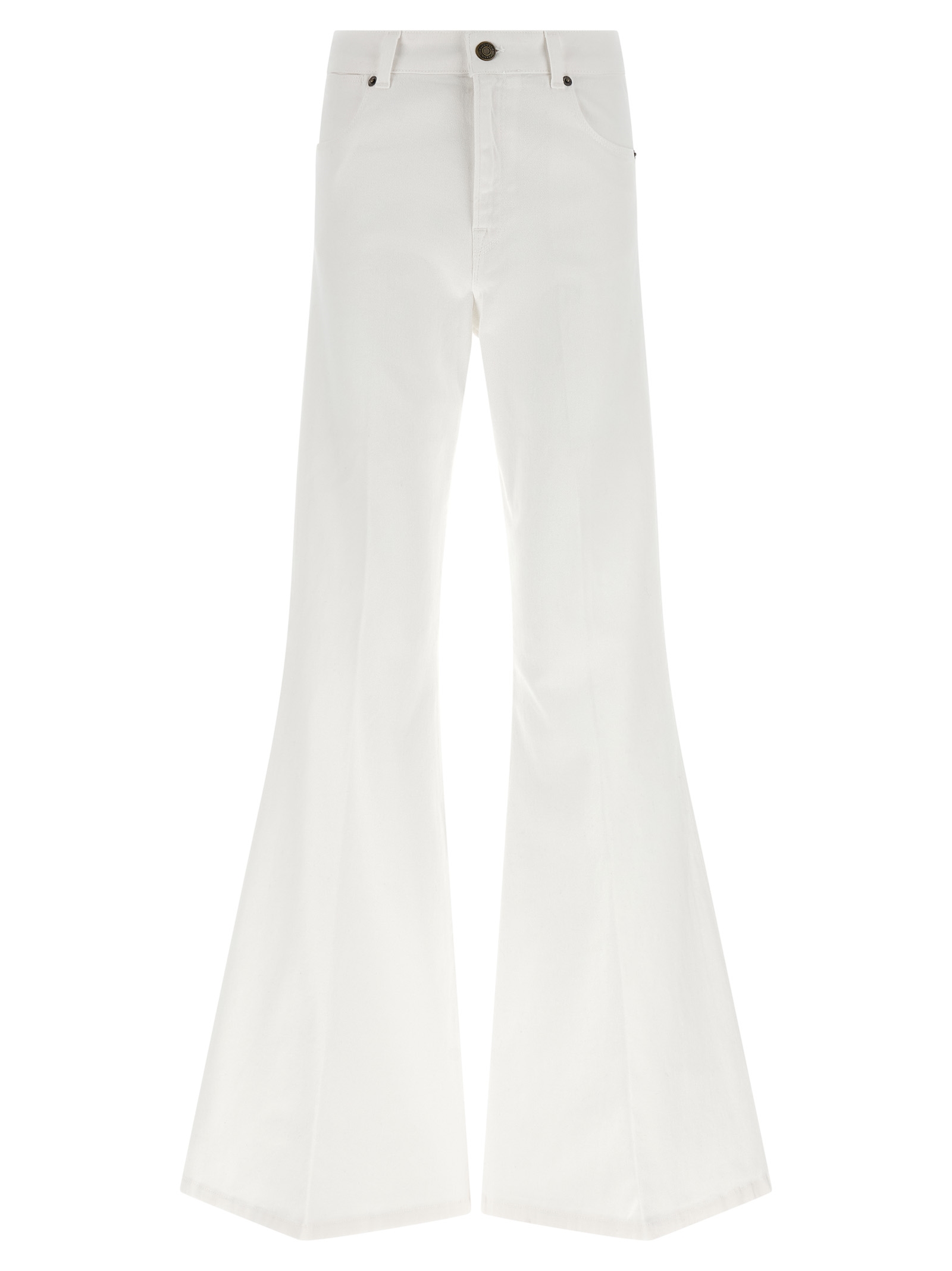 

Джинсы-клеш TWIN SET, белый