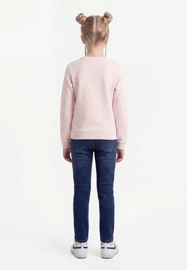 Детская спортивная толстовка в стиле "корпус" Guess, Ballet Pink — фото 2