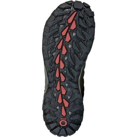 Походные ботинки Sypes Mid Leather B-DRY женские Oboz, светло-голубой — фото 3