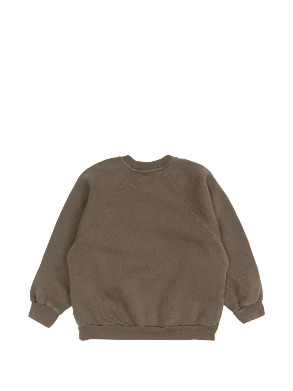 Толстовка с логотипом и рукавами реглан American Vintage Kids, коричневый — фото 2