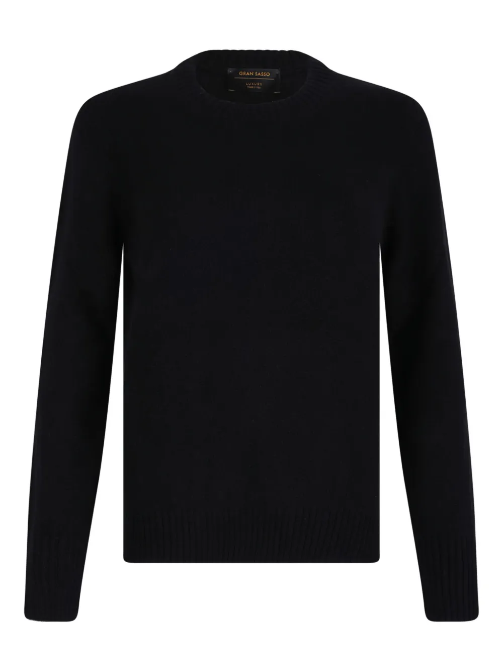 

Свитер с круглым вырезом Gran Sasso, черный