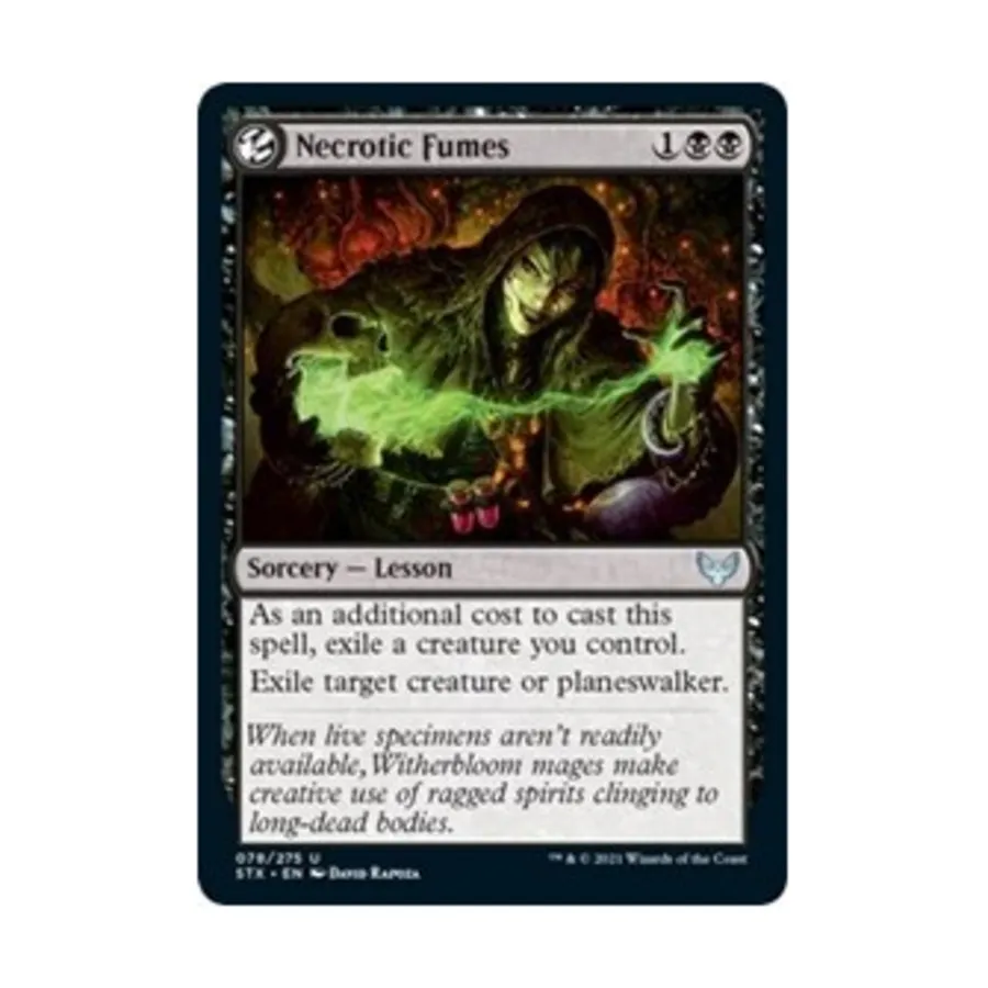 

CCG Некротические пары (U), MTG - Strixhaven - School of Mages