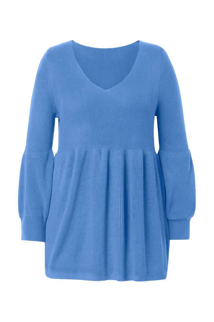 

Тонкий вязаный свитер MIAMODA Sweater, лазурный