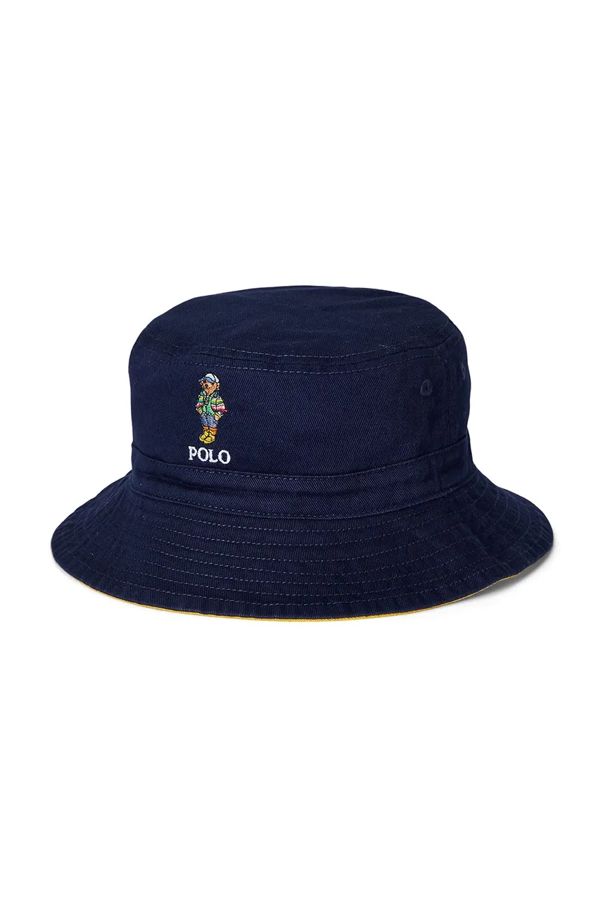 

Детская шапочка Polo Ralph Lauren, темно-синий