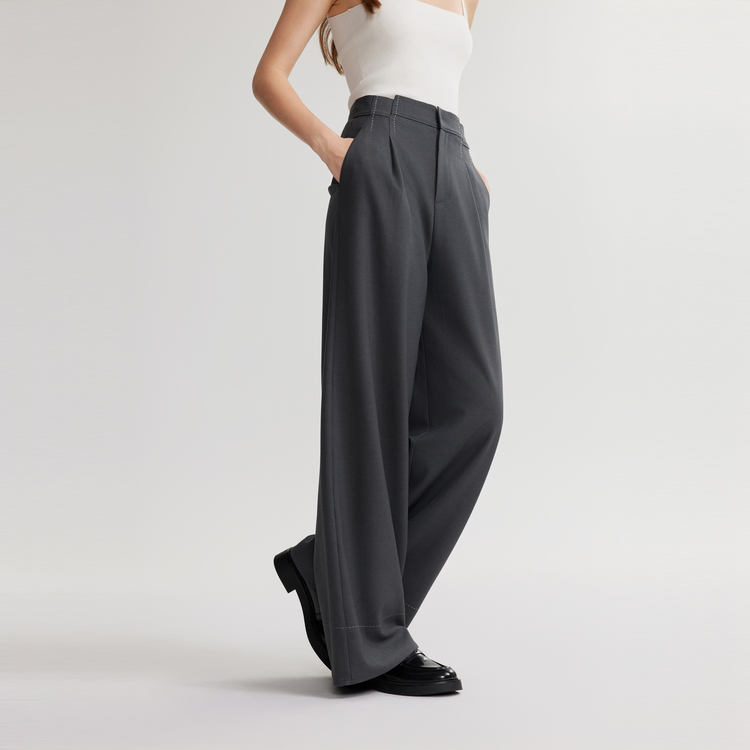 

ELLE Повседневные брюки Women's Dark Gray