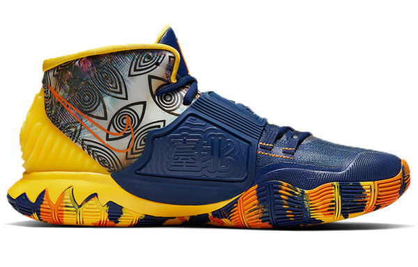 Кроссовки Nike Kyrie 6 Preheat 'Taipei', черный — фото 2