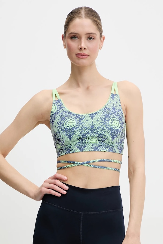 

Спортивный бюстгальтер Lace Em Up Puma, зеленый