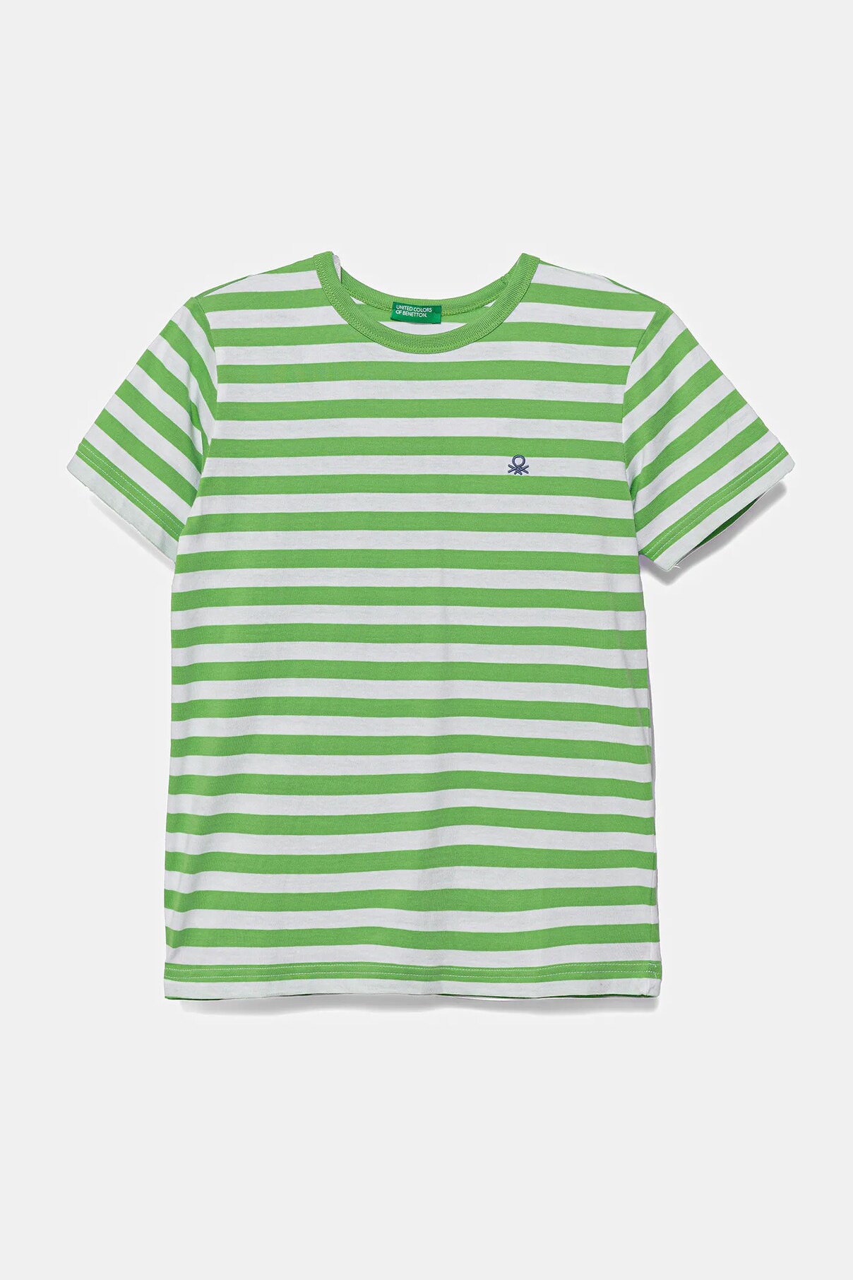 

Футболка из хлопка для детей United Colors Of Benetton, зеленый