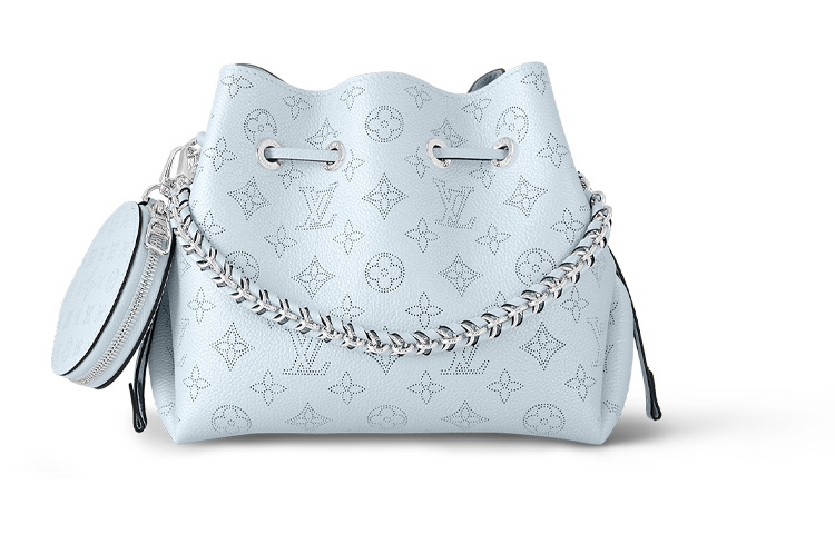 

Сумка-ведро Bella Cow из кожи, женская, синяя, LOUIS VUITTON