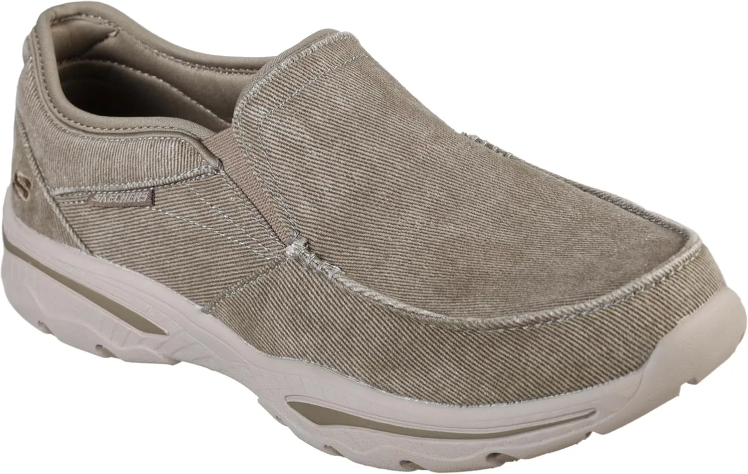 Мужские кроссовки Skechers Creston Moseco свободная кроя, коричневый — фото 3