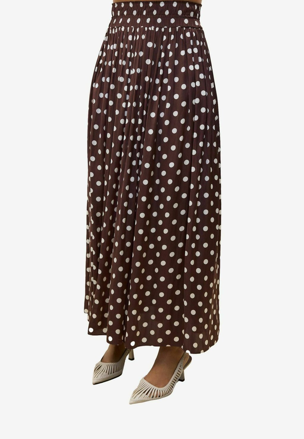 

Юбка макси REGULAR FIT - POLKA DOT Next, коричневый