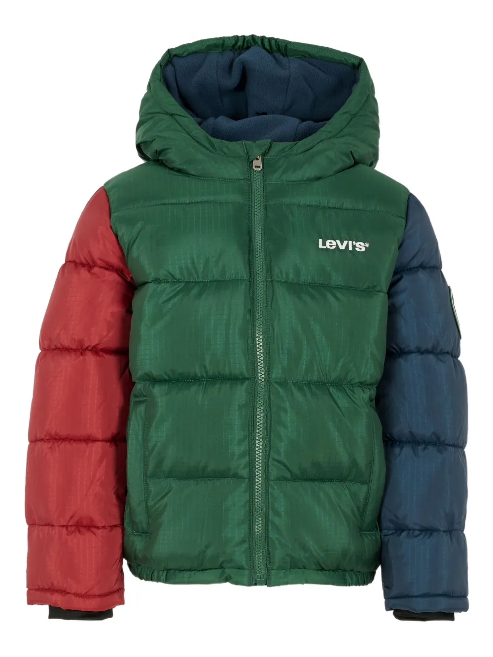 

Куртка с капюшоном Levi's Kids, зеленый