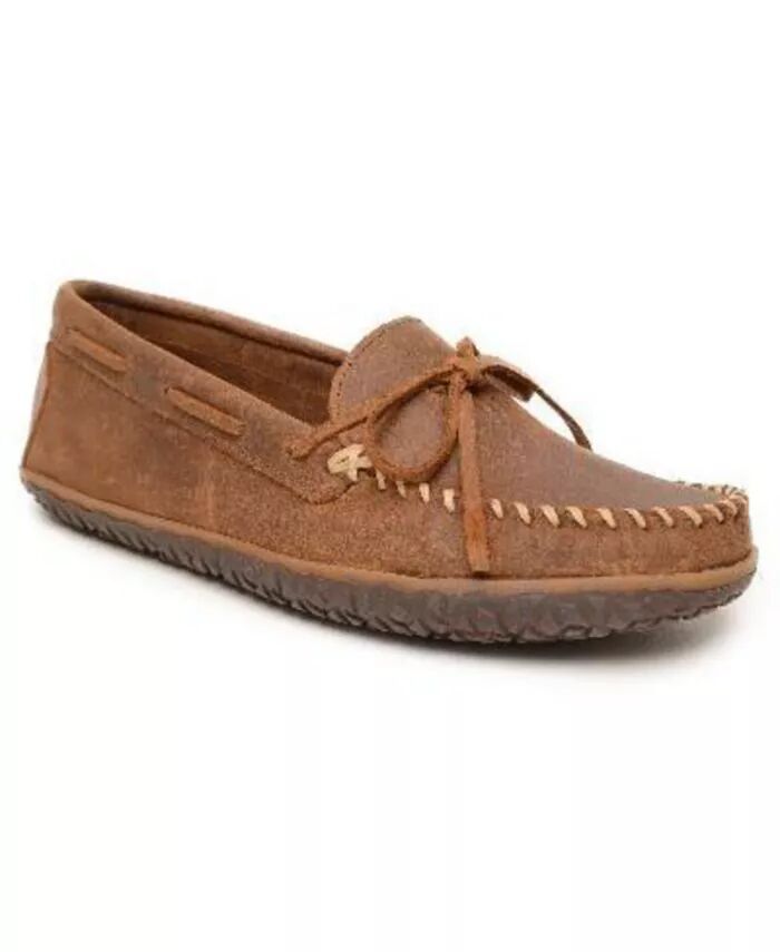 

Мужские мокасины с завязками Minnetonka, коричневый