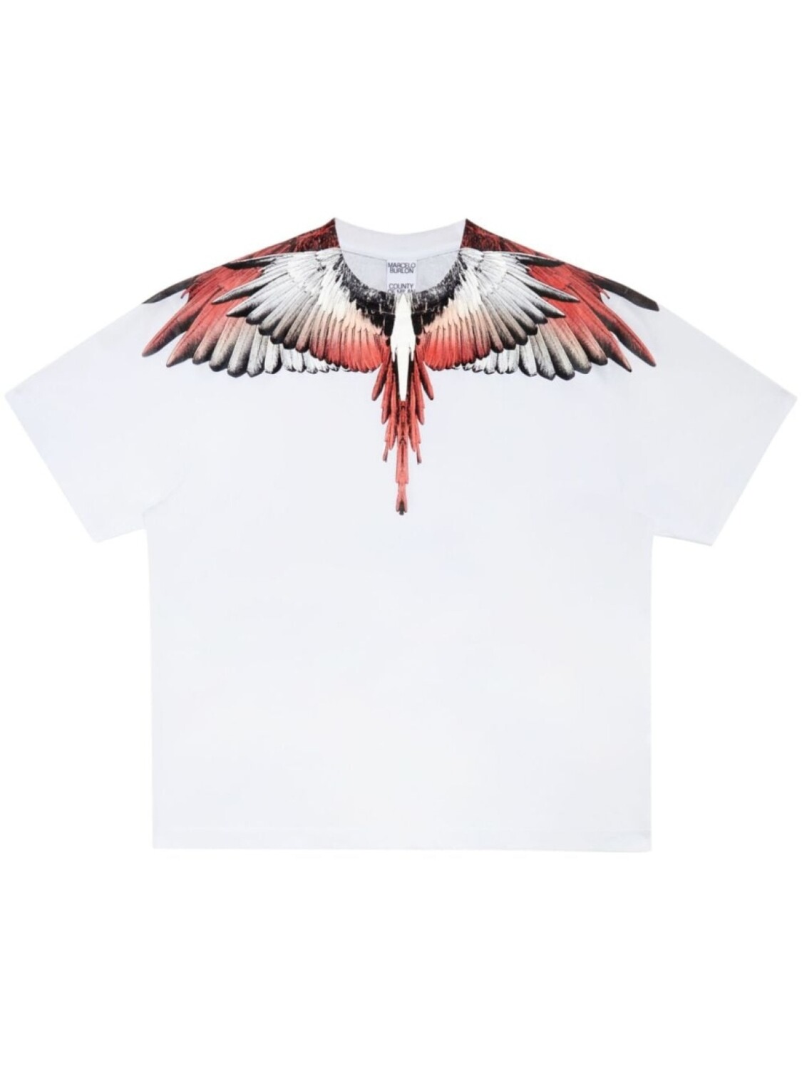 

Marcelo Burlon County of Milan футболка с принтом Icon Wings, белый