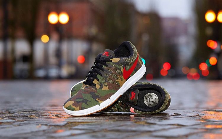 

Кроссовки Free SB 'Rose City', зеленый