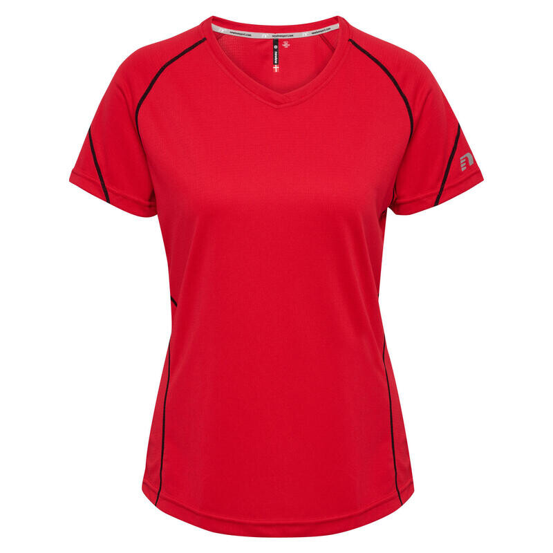 

Женская футболка Newline base Coolskin, цвет rosa