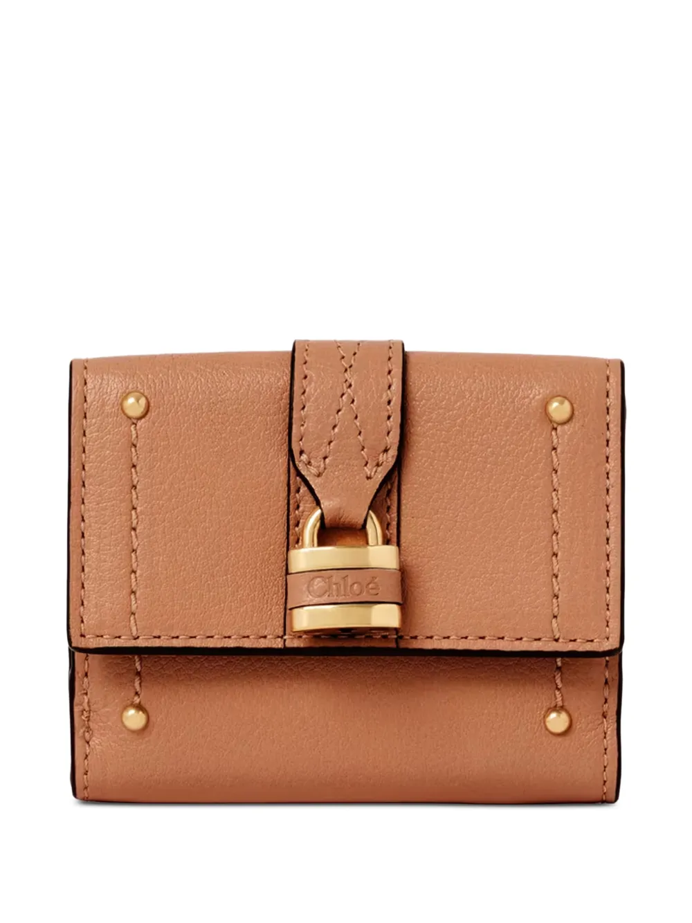 Кошелек с замком Chloé, нейтральный