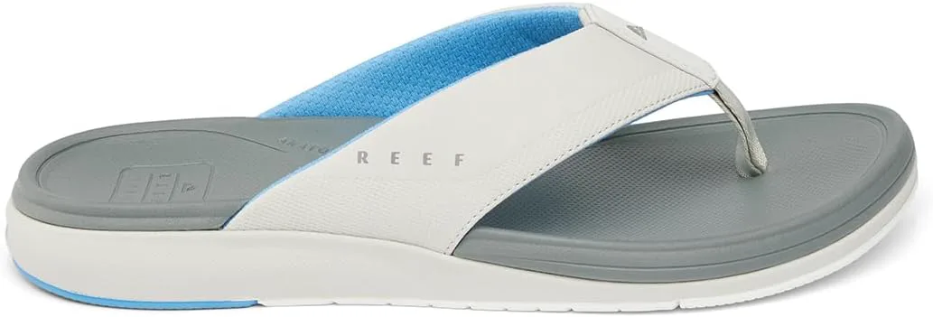 Мужские сандалии Reef Cushion Norte с мягкой подошвой, серый/синий — фото 2