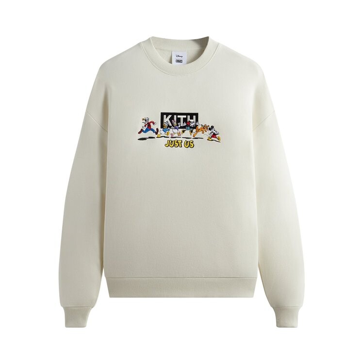 

Толстовка Kith For Mickey & Friends Family Crewneck, кремовый