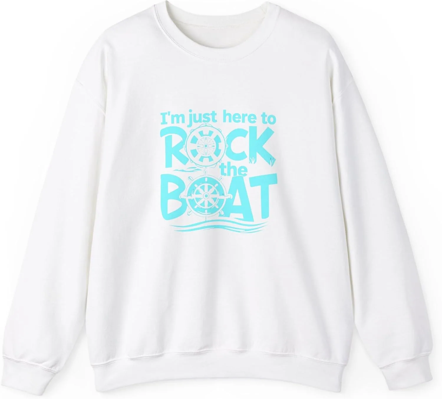 

Боутинг свитшот с принтом - Funny Nautical Captain Ship Wheel