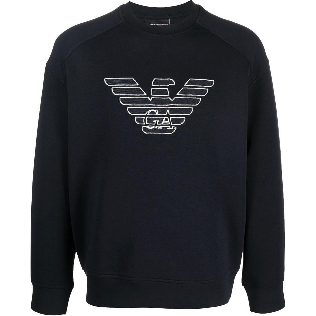 

Футболка мужская черная EMPORIO ARMANI