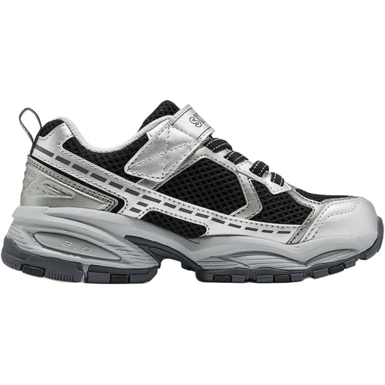 Skechers Kids Низкие детские повседневные кроссовки silver — фото 3