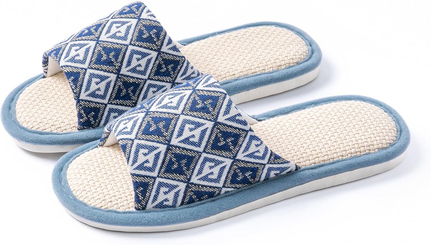 

Домашние тапочки Silent Slippers с противоскользящей подошвой, дышащие, с мягкой подошвой, легкие, для мужчин и женщин Wznkxfc, синий