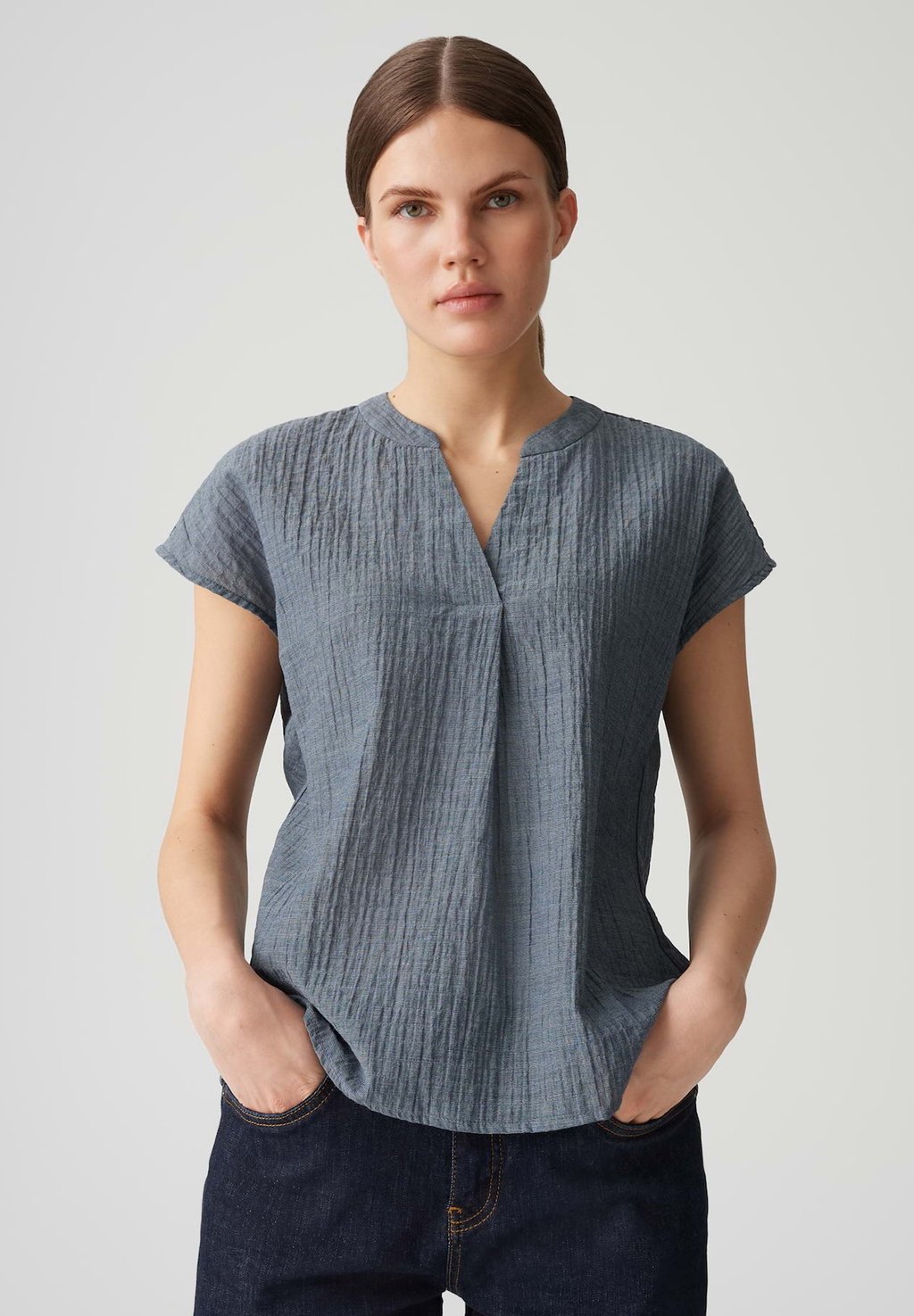 

Блуза REGULAR FIT OPUS, темно-серый
