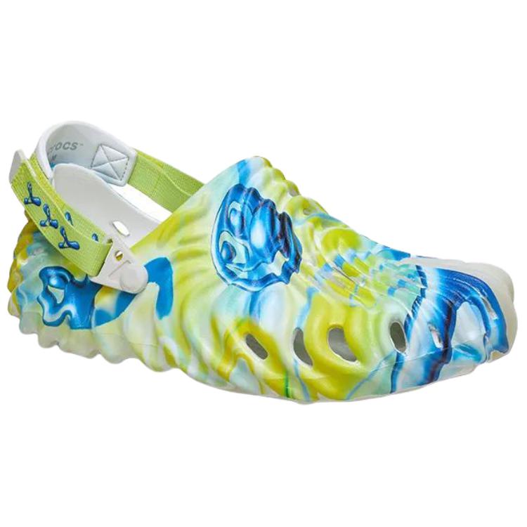 Crocs Kenny Scharf X Salehe Bembury x Clogs Unisex Moonlight Gray — фото 4