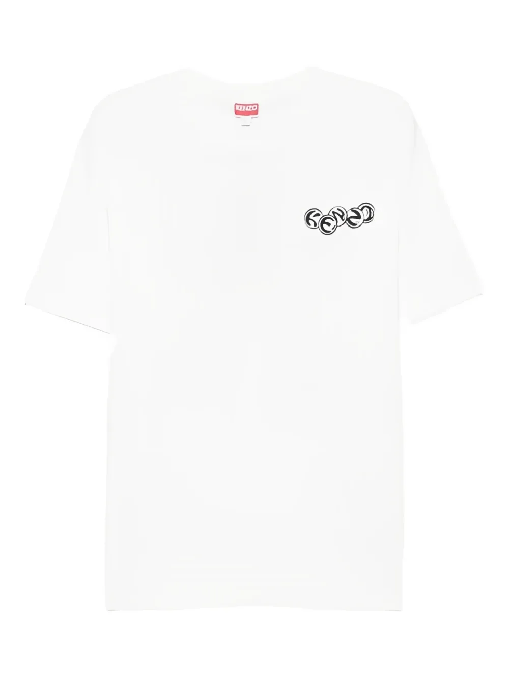 

Футболка с логотипом KENZO, белый