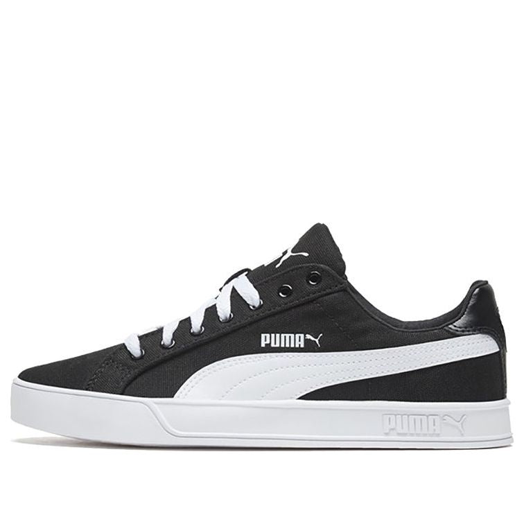 

Кеды PUMA Smash Vulc Canvas 'Black White', черный