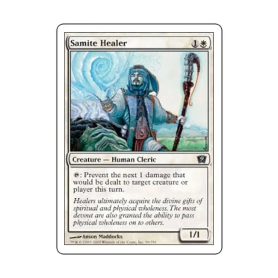 

CCG Самитский целитель (клавиша C), MTG - 9th Edition