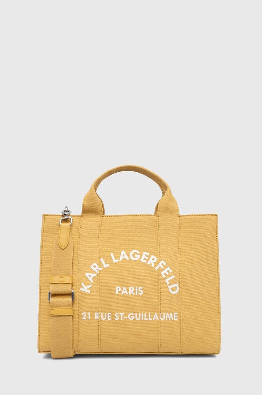 

Сумочка Карла Лагерфельда Karl Lagerfeld, желтый