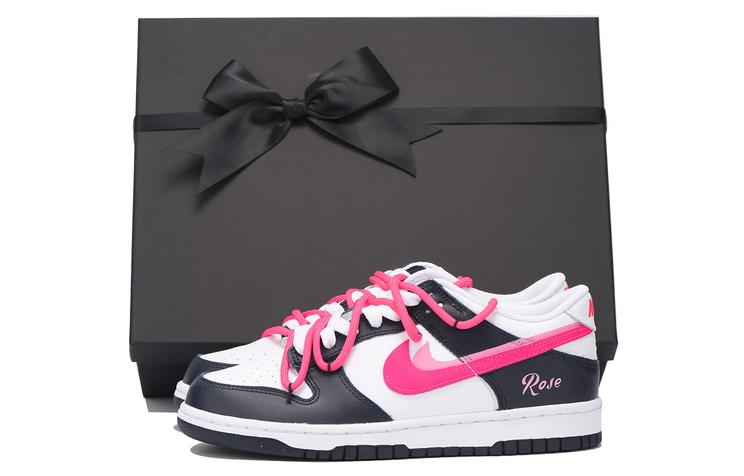

Кроссовки Nike Dunk Skateboarding Shoes Women's Low-top Pink, фуксия, Розовый, Кроссовки Nike Dunk Skateboarding Shoes Women's Low-top Pink, фуксия